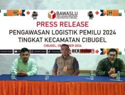 Panwaslu Cibugel Sumedang Fokus Awasi Logistik Pemilu 2024