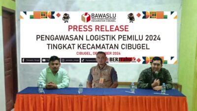 Panwaslu Cibugel Sumedang Fokus Awasi Logistik Pemilu 2024