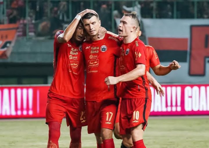 Penalti Ondrej Kudela Bawa Persija Jakarta ke Puncak keunggulan atas PSS Sleman