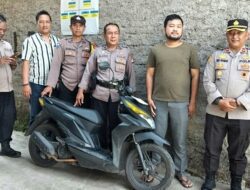 Jadi Korban Curanmor, Warga Baleendah Bahagia Bisa Temukan Motornya Lagi