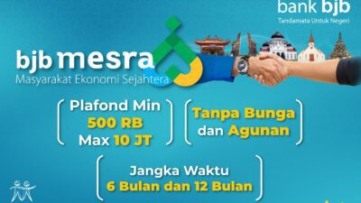bjb Mesra, Skema Pinjaman Tanpa Bunga untuk Usaha Mikro