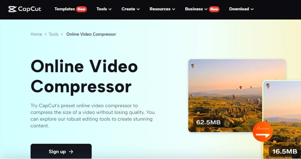 Editor Foto Online CapCut