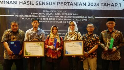 Penerimaan Penghargaan Desa Cantik di The Ritz-Carlton Jakarta. Senin, 4 Desember 2023