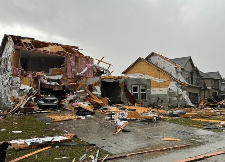 Tornado di Nashville, Tennessee Tengah