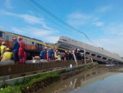 Tabrakan KA Turangga dan KA Lokal di Cicalengka, 3 Tewas 28 Lainnya Terluka