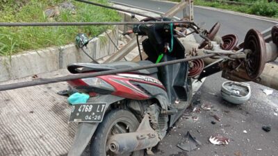 Korban Tertimpa Tiang Listrik di Cadas Pangeran Sumedang Dilarikan ke Rumah Sakit