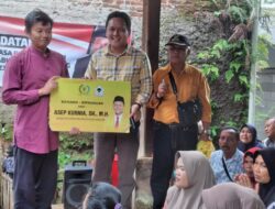 Warga Dusun Jengkol Condong Tegalmanggung Sumringah, Sarana Air Bersih Siap Dinikmati