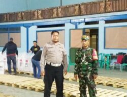 Logistik Pemilu 2024 Bertahap Mulai Bergeser, Polsek Dayeuhkolot Kawal Ketat