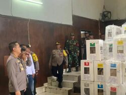 Usai Pencoblosan, Polresta Bandung Awasi Ketat Gudang Penyimpanan Kotak Suara