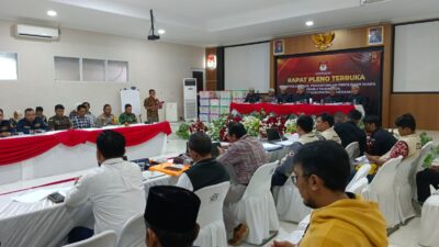 KPU Sumedang Mulai Lakukan Rekapitulasi Suara Tingkat Kabupaten Secara Terbuka