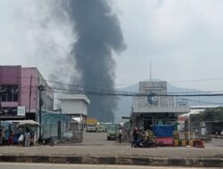 Belum Sembuh Diterjang Angin Puting Beliung, Kini PT Kahatex Kebakaran Hebat