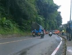Ancam Pengendara, Rumpun Bambu di Cadas Pangeran Dibongkar BPBD Sumedang