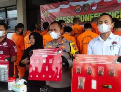 18 Orang Penjual, Kurir Hingga Pemakai Narkotika di Sumedang Ditangkap Polisi