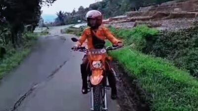 Jalan Amblas, BPBD Sumedang Imbau Warga Hati-hati Melintasi Jalur Sukajadi – Wado