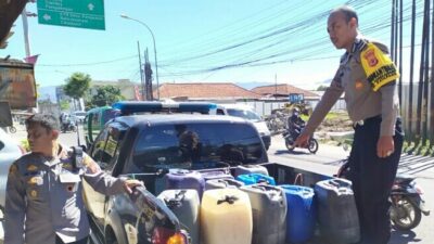 Penjual Miras Berkedok Tambal Ban di Katapang Digerebek Polisi