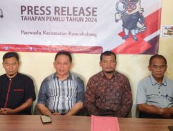 Panwaslu Rancakalong Laporkan Hasil Pengawasan Proses Pungut Hitung pada Pemilu 2024