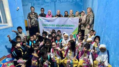 Ramadan 1445 H, BPJAMSOSTEK Sumedang Salurkan Bantuan Bagi Anak-anak PAUD