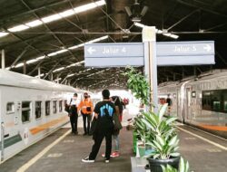 26.330 Pemudik Telah Melakukan Perjalanan dengan Kereta Jelang Lebaran 2024