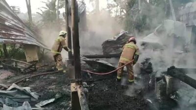 Ponpes di Citali Pamulihan Sumedang Terbakar, Api Diduga dari Korsleting Listrik