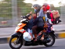 Idul Fitri 1445 H, Pemudik yang Menggunakan Motor Masih Mendominasi