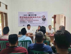 Panwaslu Tanjungkerta Pastikan Pelaksanaan Proses Pungut Hitung Sesuai Ketentuan dan Undang-Undang