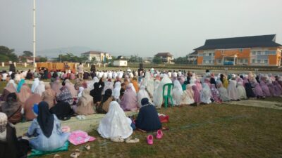 Warga Persyarikatan Muhammadiyah Sumedang Gelar Shalat Idul Fitri di PPS