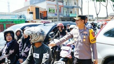 Ciwidey Diserbu Wisatawan, Polisi Berlakukan 4 Kali Oneway Urai Kepadatan