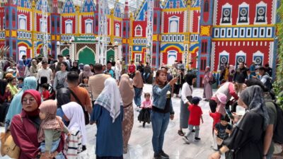Lebaran Hari Ketiga, Janspark Sumedang Dibanjiri Pengunjung