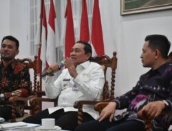 Bawaslu dan KPU Sumedang Audiensi dengan Pj Bupati Bahas Kesiapan Pilkada 2024