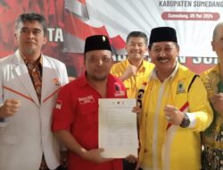 Sah, PDIP-Golkar-PKS Sumedang Sepakat Koalisi untuk Pilkada 2024