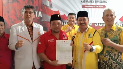 Sah, PDIP-Golkar-PKS Sumedang Sepakat Koalisi untuk Pilkada 2024