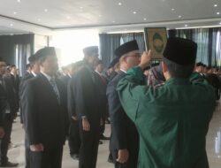 KPU Sumedang Resmi Lantik dan Ambil Sumpah Jabatan 130 Anggota PPK Pilkada 2024
