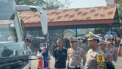 Cek Keberangkatan Haji 2024, Polisi: Semua Bus Pengangkut Jemaah Diperiksa Kelaikan