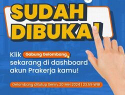 Kartu Prakerja Gelombang 68 Resmi Dibuka, Kesempatan Emas bagi Pencari Kerja dan Peminat Peningkatan Skill