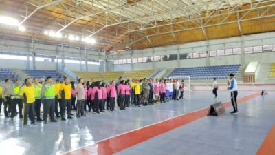 Jelang HUT Bhayangkara, Polsek Jatinangor Gelar Turnamen Futsal Antar Desa