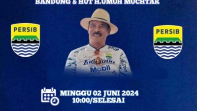 Besok, Bos Persib Bakal Gelar Pesta Kemenangan Persib di Ciluluk Sumedang