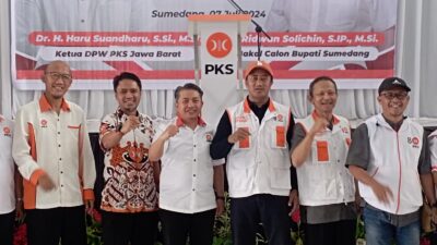 Kantongi Rekom DPP PKS, Ridwan Solichin Siap Jemput Kemenangan di Pilkada Sumedang 2024