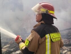 Kebakaran di Rancaekek, Bangunan Posyandu dan Satu Rumah Hangus