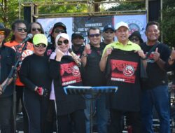 Pencinta Rolling Stone Tampil di Car Free Day Alun-Alun Sumedang