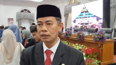 50 Anggota DPRD Sumedang Terpilih Hasil Pemilu 2024 Resmi Dilantik, Satu Diantaranya Secara Virtual