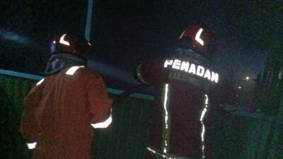 Kebakaran di Sumedang Hari Ini, Rumah Semi Permanen Hangus Dilalap Api