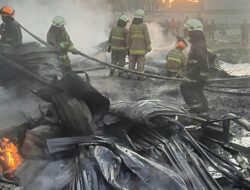Api Mengamuk di Rancasari: 3 Toko, 1 Warung, dan Kantor PP Terbakar