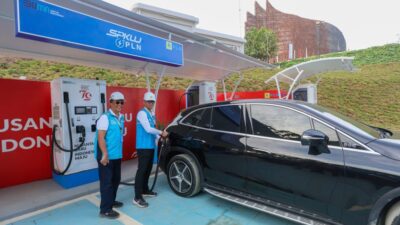 340 Transaksi Pengisian Mobil Listrik Dilayani 18 SPKLU PLN Selama Gelaran HUT RI di IKN