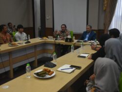 Belasan Calon Penerima Beasiswa LPDP Temui Pj Bupati Sumedang