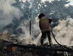 Kebakaran di Cigereleng, Rumah Ludes Hingga Rata dengan Tanah