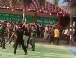 Viral Laga Final Voli Antar Desa di Jatinunggal Sumedang Ricuh
