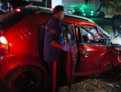 Penyelamatan Dramatis Korban Laka Lantas di Jalan Raya Tanjungsari Sumedang