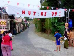 Meriahkan HUT RI, Pemdes Cileles Gelar Lomba Kampung Berseri