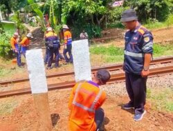 Perlintasan Liar Ditemukan di Petak Jalan Stasiun Cimekar-Rancaekek
