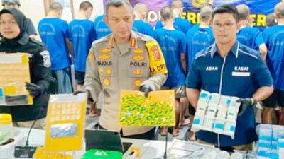 33 Kasus Narkotika di Bandung Terbongkar dalam Sebulan